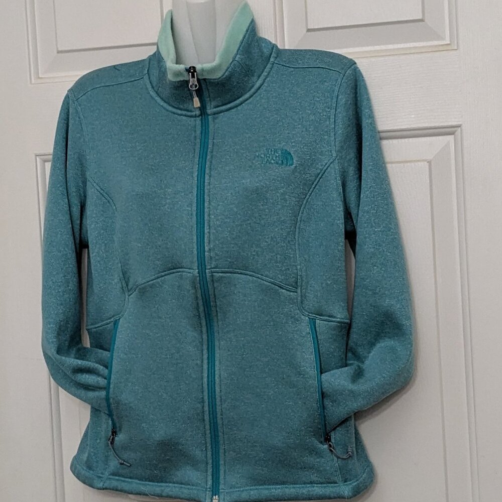 THE NORTH FACE Women’s Evolution Simple Dome Regular Full-Zip Sz M Green
